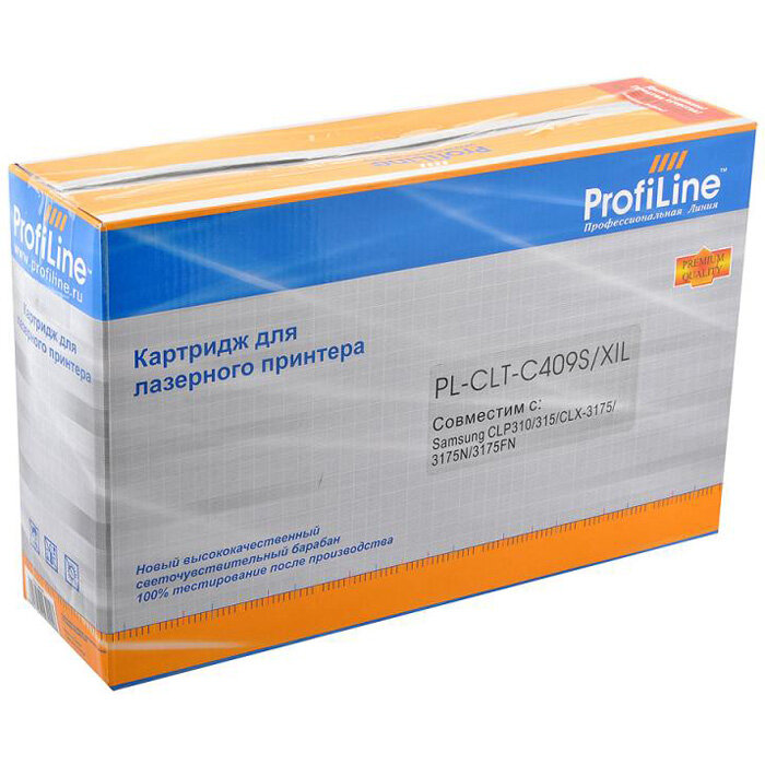 Картридж ProfiLine PL- CLT-C409S Cyan для Samsung CLP-310/CLP-315/CLX3170/CLX3175 (1000стр)