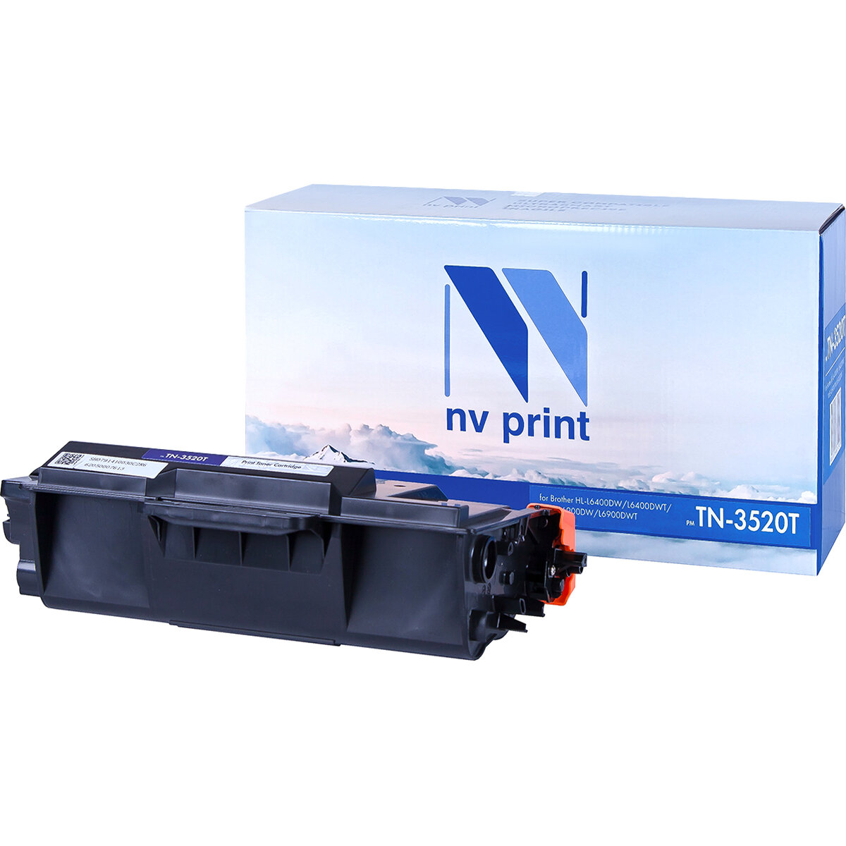 Совместимый картридж NV Print NV-TN-3520T (NV-TN3520T) для Brother HL-L6400DW, L6400DWT, MFC-L6900DW, L6900DWT