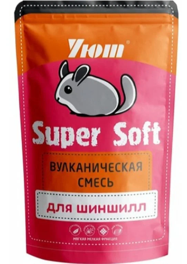 Вулканическая смесь для шиншилл "УЮТ" Super Soft 0,73л