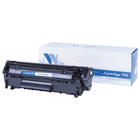 Картридж лазерный NV PRINT (NV-703) для CANON LBP-2900/3000, комплект 2 шт., ресурс 2000 стр.