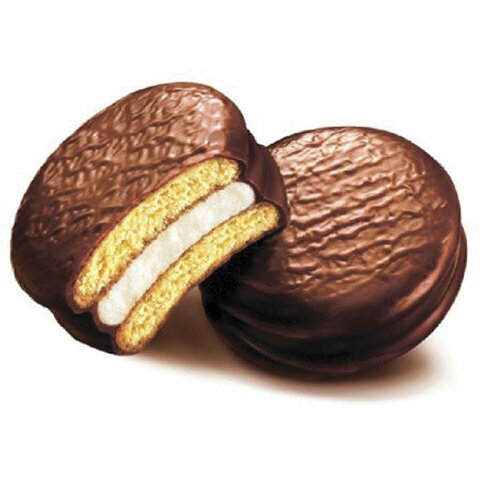 Печенье ORION "Choco Pie Original" 360 г (12 штук х 30 г), комплект 50 шт., О0000013014 - фотография № 3