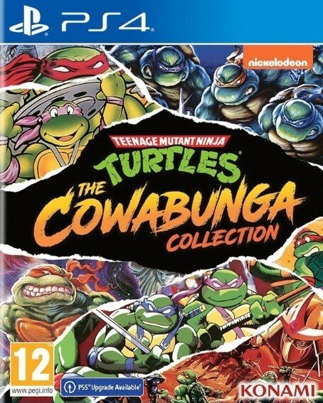 Teenage Mutant Ninja Turtles: The Cowabunga Collection (английская версия) (PS4) Новый