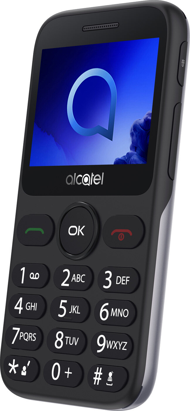 Мобильный телефон Alcatel 2019G серый