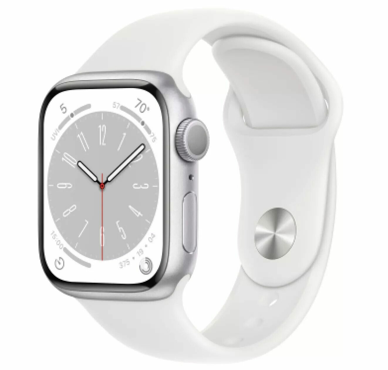 Умные часы Apple Watch Series 8 41 мм Aluminium Case, silver/white