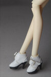 Dollmore 12inch Lala Booties White (Белые ботинки Лала для кукол Доллмор / Блайз / Пуллип 31 см) - изображение