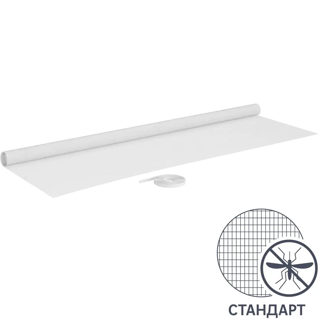 фото Москитная штора Artens 180х150 см белый