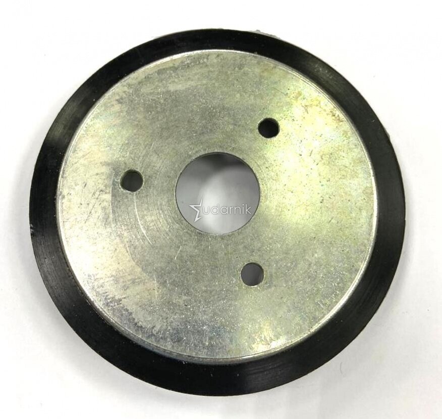 Кольцо фрикционное на металлическом диске (резина) D нар.-114мм, d вн.-25мм