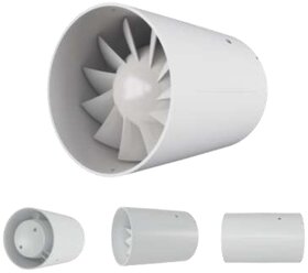 Almaz 100 Вентилятор осевой канальный энергосберегающий с низким уровнем шума