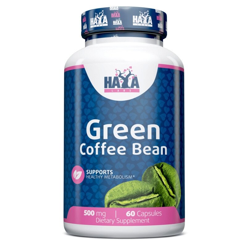 Haya Labs Green Coffee Bean Extract 500 мг 60 капс (Haya Labs)