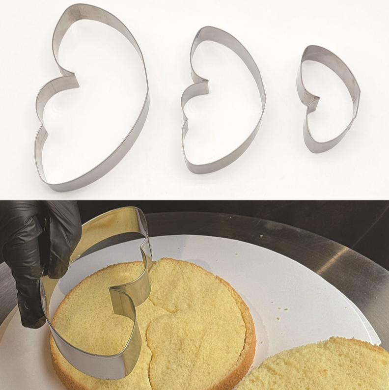 фото Набор форм из 3-х штук для выпечки Крылья бабочки