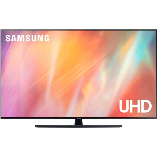 Телевизор SAMSUNG UE75AU7500UXRU, 4K Ultra HD, черный