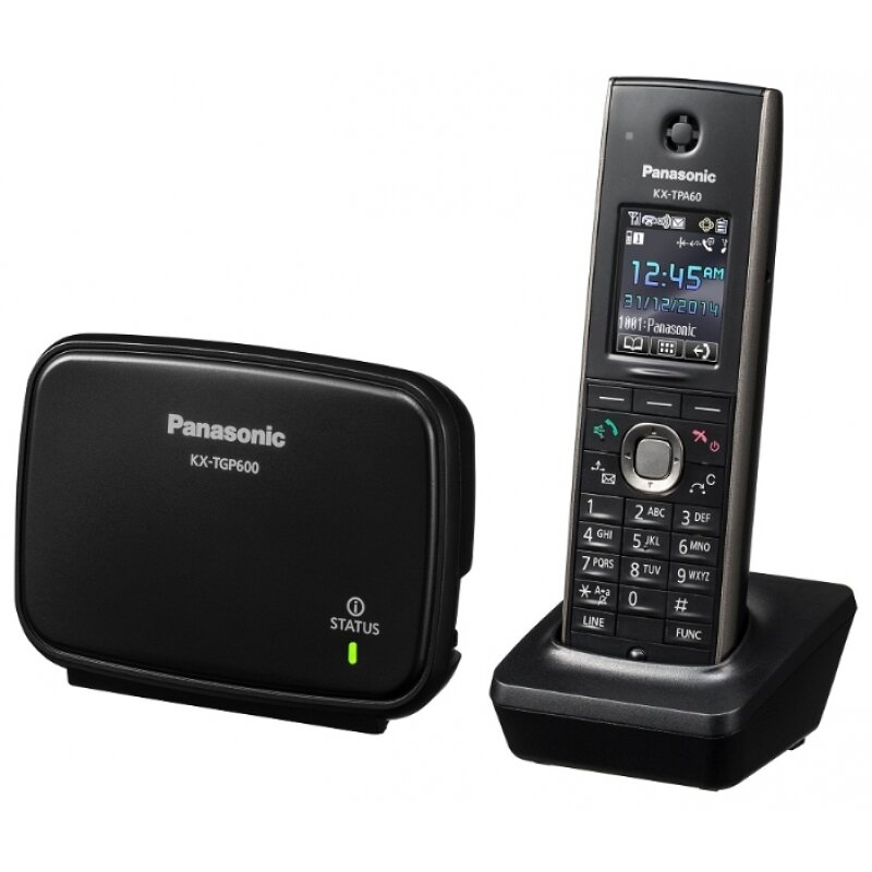 IP-телефон Panasonic KX-TGP600 KX-TGP600RUB Поддержка PoE/линий 8шт.
