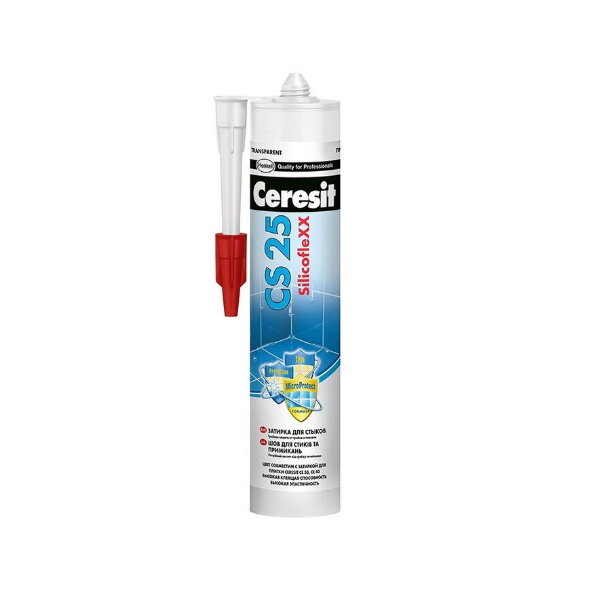 Ceresit CS 25 Silicoflexx герметик нейтральный силиконовый 280 мл (№47 сиена)