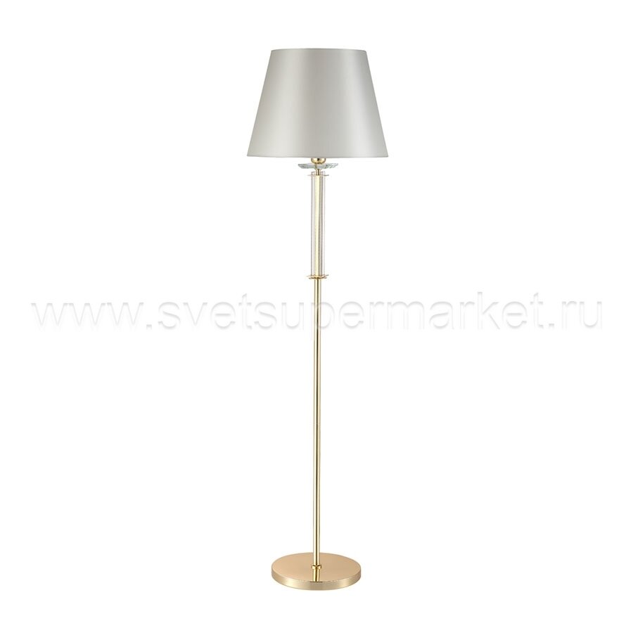 Crystal Lux Торшер NICOLAS PT1 GOLD/WHITE 3401/601