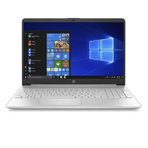 Ноутбук HP 15s-eq1275ur, 15.6", IPS, AMD Athlon Silver 3050U 2.3ГГц, 4ГБ, 256ГБ SSD, AMD Radeon , Windows 10 Home, серебристый [2x0m6ea]
