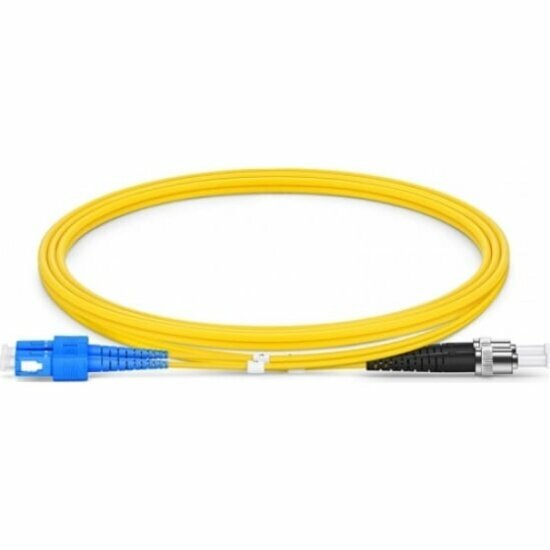 Патч-корд оптический Toplan , дуплексный, SC/UPC-ST/APC, 657A1, 50 м, LSZH