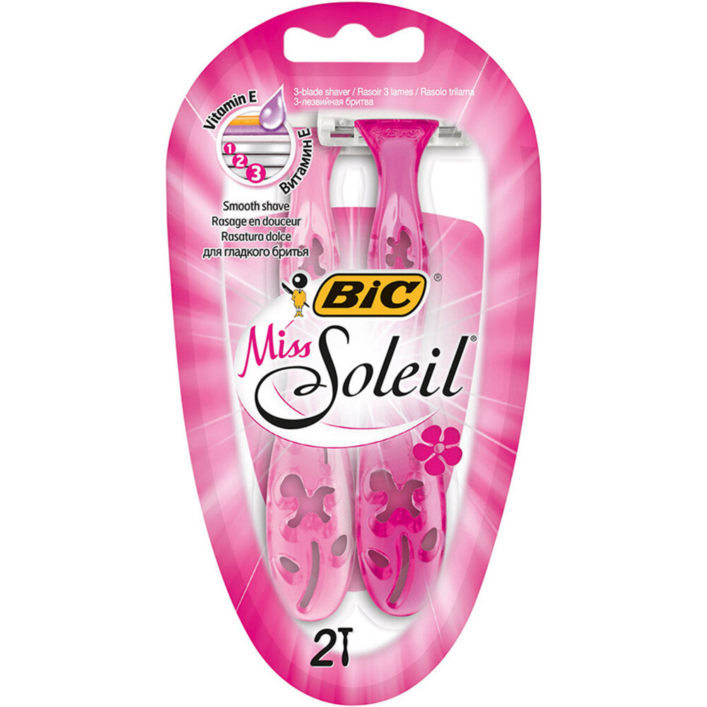 Bic Станок для бритья одноразовый Miss Soleil 2 шт