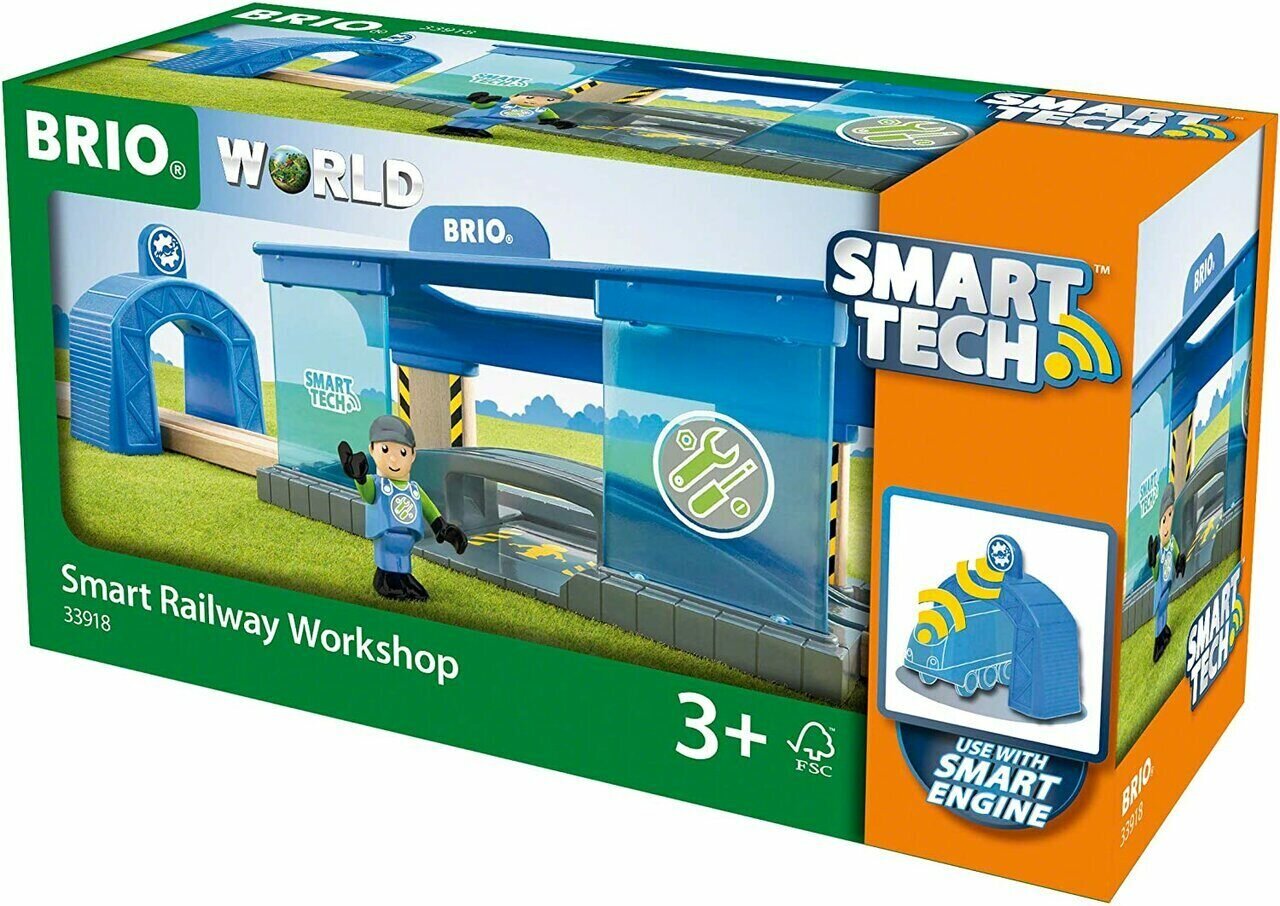 Brio 33918 Вагоноремонтная мастерская Smart Tech