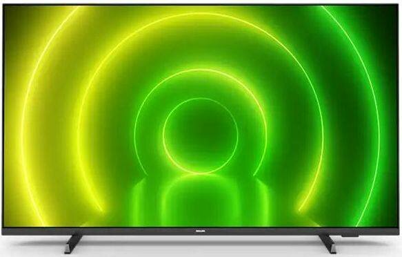 Телевизор Philips 50PUS7406/60, 50", 4K Ultra HD, черный