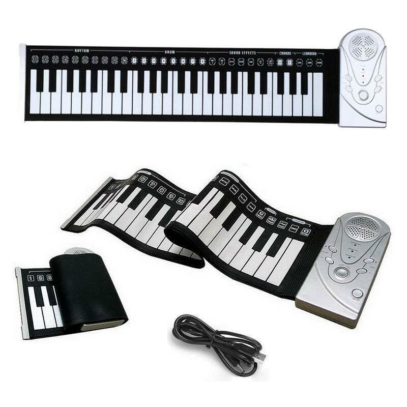 Гибкое пианино синтезатор Soft Keyboard Piano