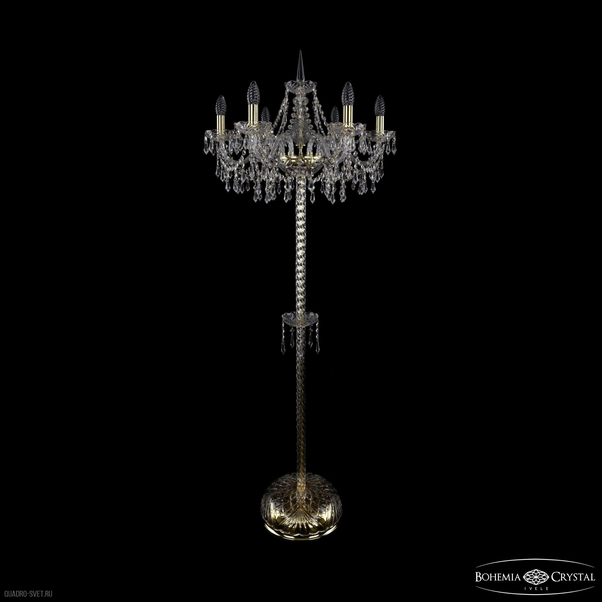 Торшер Bohemia Ivele 1403T2/6/195-160/G - фото №1