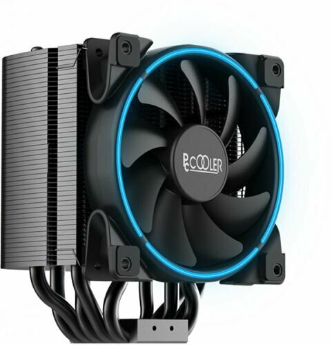  PCCooler GI-H58UB CORONA B LGA2066/2011/1366/115X/775/AM4/3/3+/AM2/2+/FM1/2/2+ (TDP 240W, 120mm PWM SilentPro Blue LED FAN, 5   8