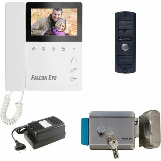 Комплект видеодомофона Falcon Eye Taurus (комплект Lira + AVP-506 + FE-2369 + АТ-12/30)