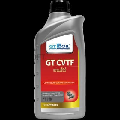 GT OIL 8809059408650 Масло трансмиссионное GT OIL 1л синтетика GT CVTF Multi 1шт