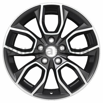 Khomen Wheels KHW1713 (Tucson) Black-FP 7x17/5x114.3 ET51 D67.1