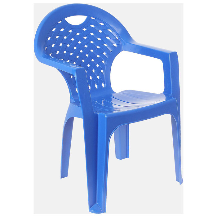 Кресло, 58,5 х 54 х 80 см, цвет синий - фотография № 2