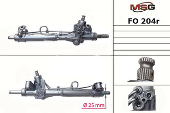 Рулевая рейка с ГУР FORD Escort 1990-1995,FORD Orion 1990-1995 MSG Rebuilding FO204R