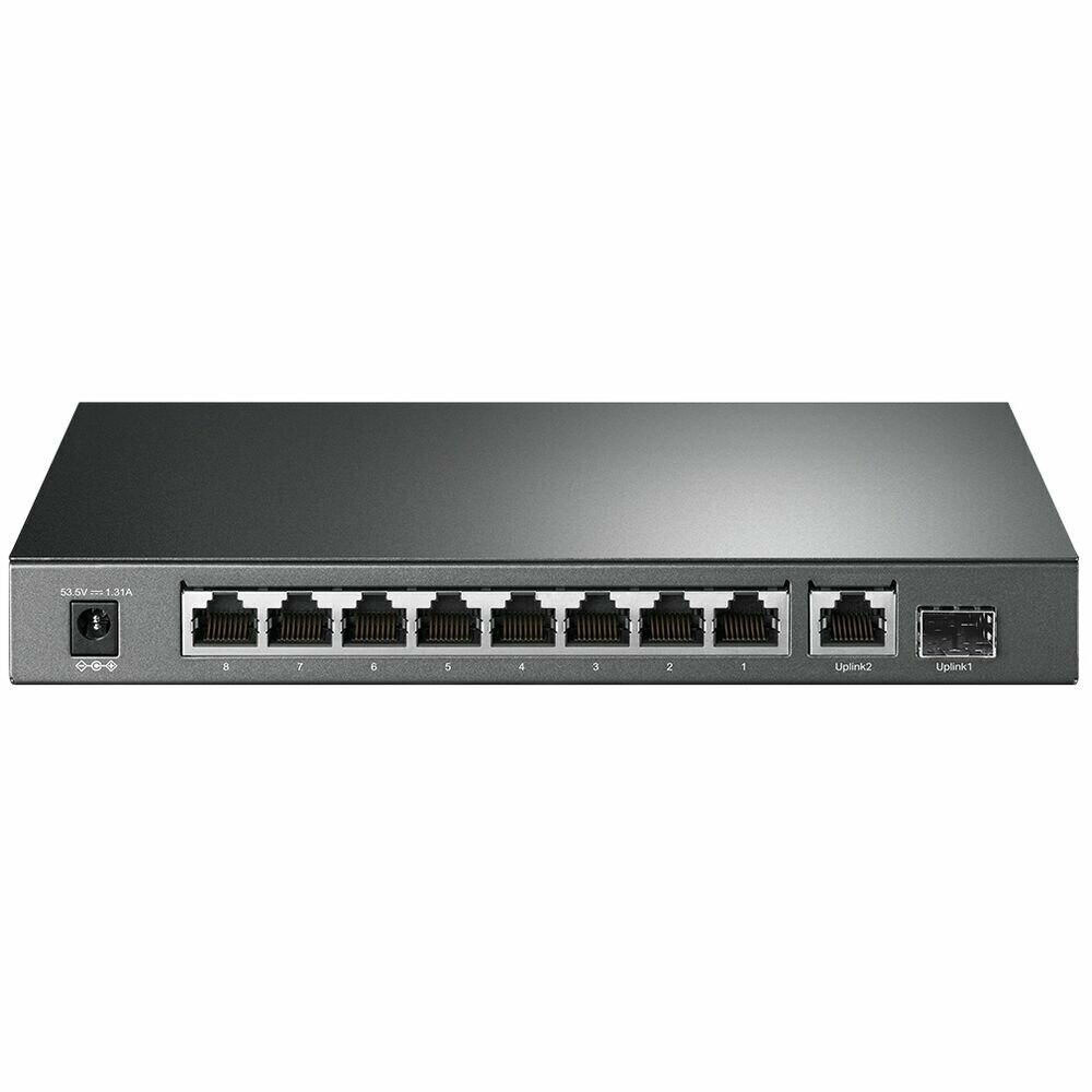 Коммутатор TP-Link TL-SG1210P 9 ports 1000Mbps 1xCombo SFP