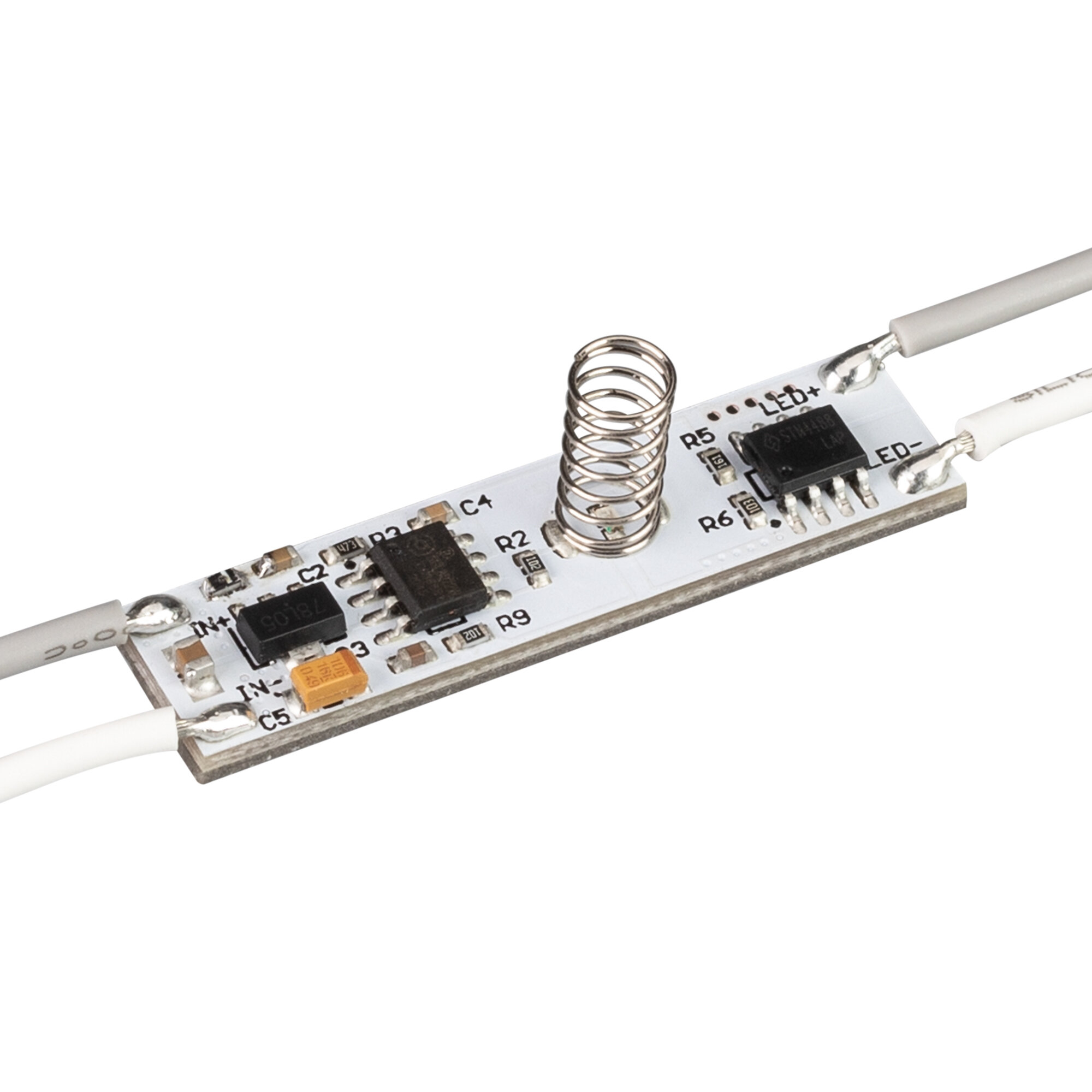 фото 029108(2) Микродиммер SR-IRIS-SN-DIM (12-24V, 1x5A, 38x10mm) (Arlight, Открытый)