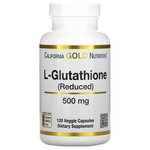 California Gold Nutrition L-Glutathione 500 mg 120 cap - изображение