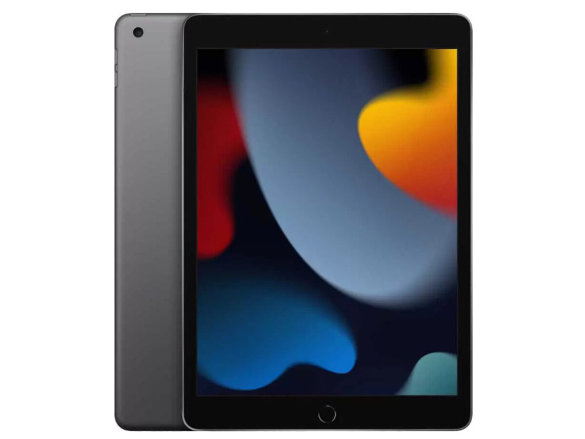 Планшет Apple iPad 10.2 2021 64Gb Wi-Fi Space Gray (iPadOS 15, A13 Bionic, 10.2", 3072Mb/64Gb, ) [MK2K3LL/A]