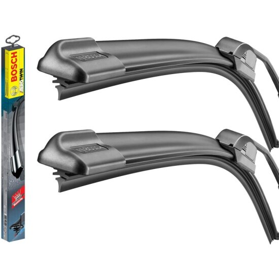 Щетка стеклоочистителя бескаркасная BOSCH Aerotwin Multi-Clip AM466S 2 шт.