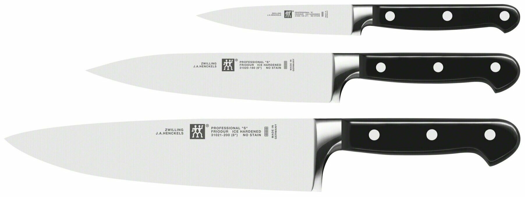 Набор Zwilling J. A. Henckels Professional S 35602-000, 3 ножа