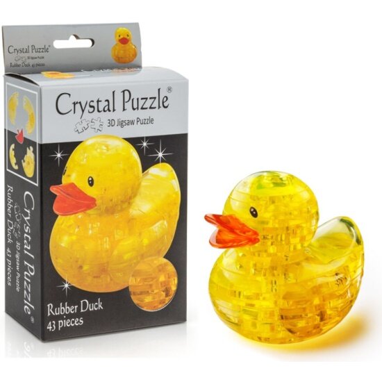 3D пазл CRYSTAL PUZZLE Уточка золотая