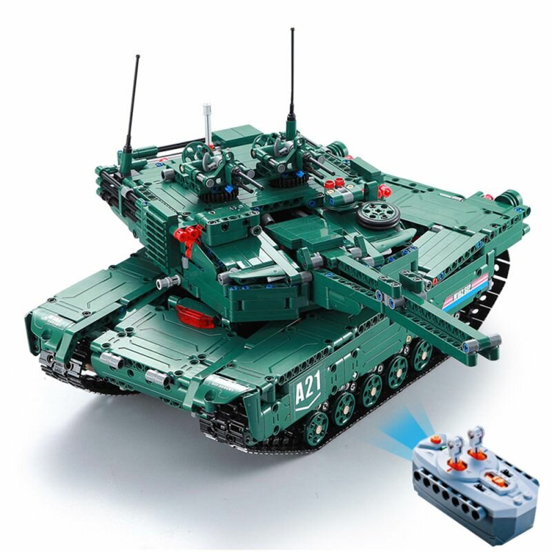 Другие конструкторы Double E Конструктор Double E Cada Technics, Танк M1A2, 1498 деталей, пульт управления - C61001W