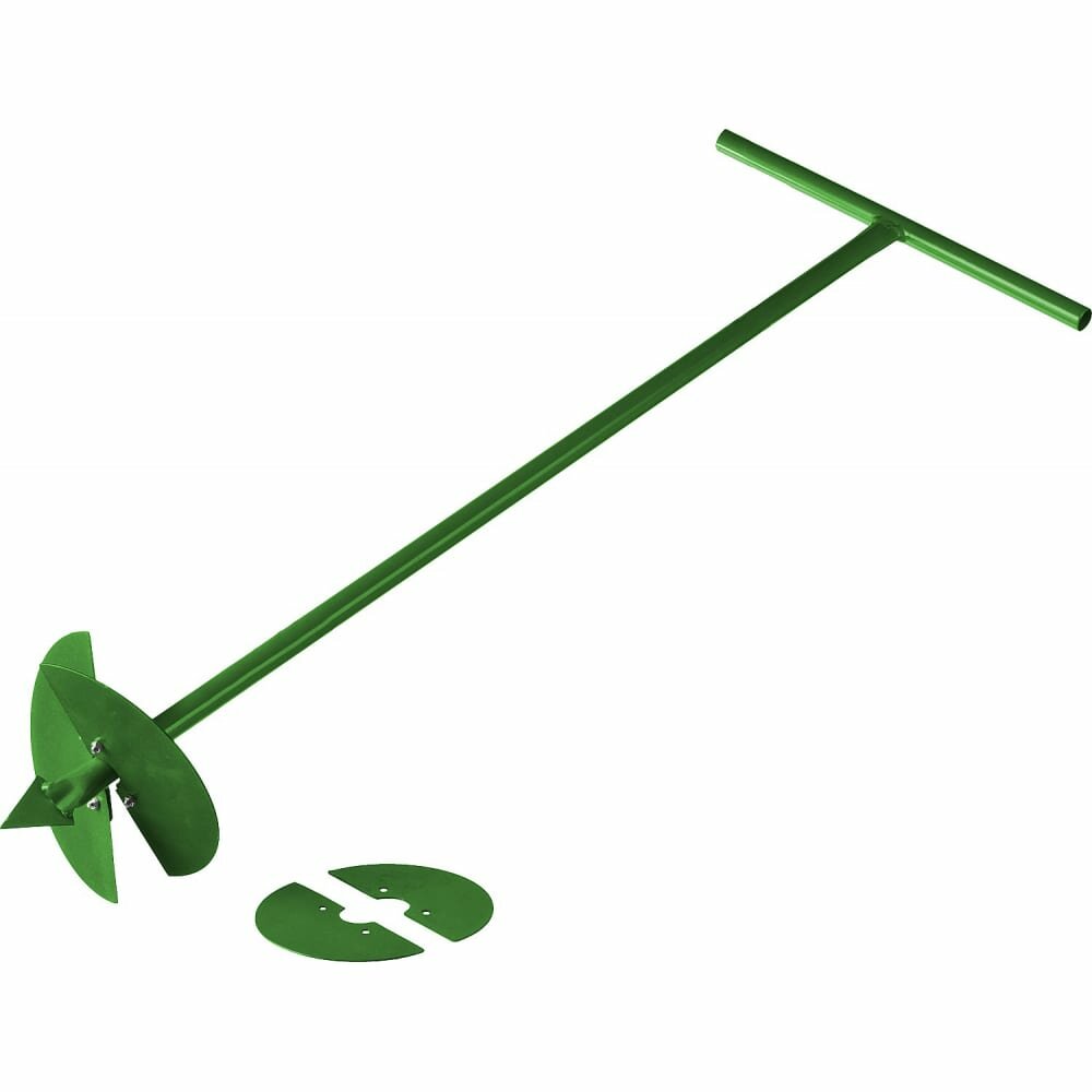 Садовый бур со сменными ножами, 150 мм, 200мм, длина 1000мм росток 39492