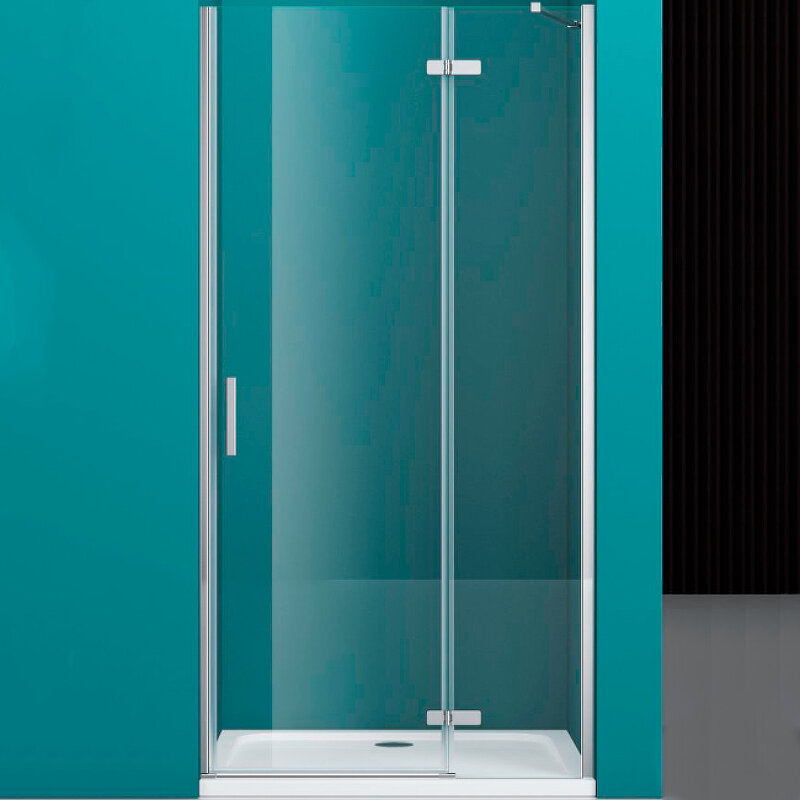 Душевая дверь BelBagno Kraft 80 KRAFT-B-12-60/20-C-Cr-R профиль Хром стекло прозрачное