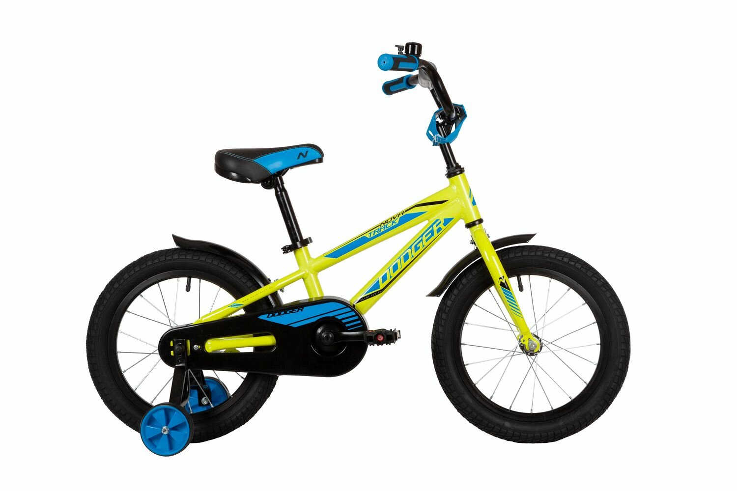 Детский велосипед Novatrack DODGER 16 (2022) Зелёный