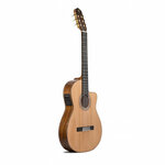 PRUDENCIO SAEZ 4-CW (56) Cedar Top гитара классическая электроакустическая с вырезом - изображение
