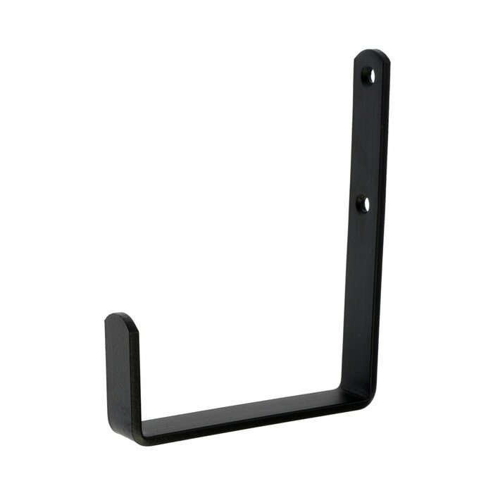 фото Держатель настенный, универсальный, 140х110х50х20, цвет черный