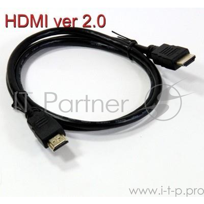 Кабель Telecom tcg200-1m Hdmi-19m --- Hdmi-19m ver 2.0+3D/Ethernet