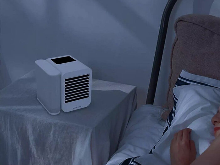 Кондиционер настольный Microhoo Mini Air Condition Fan (White) - фотография № 5