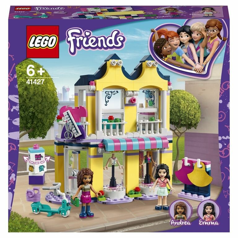 LEGO Friends Конструктор Модный бутик Эммы, 41427