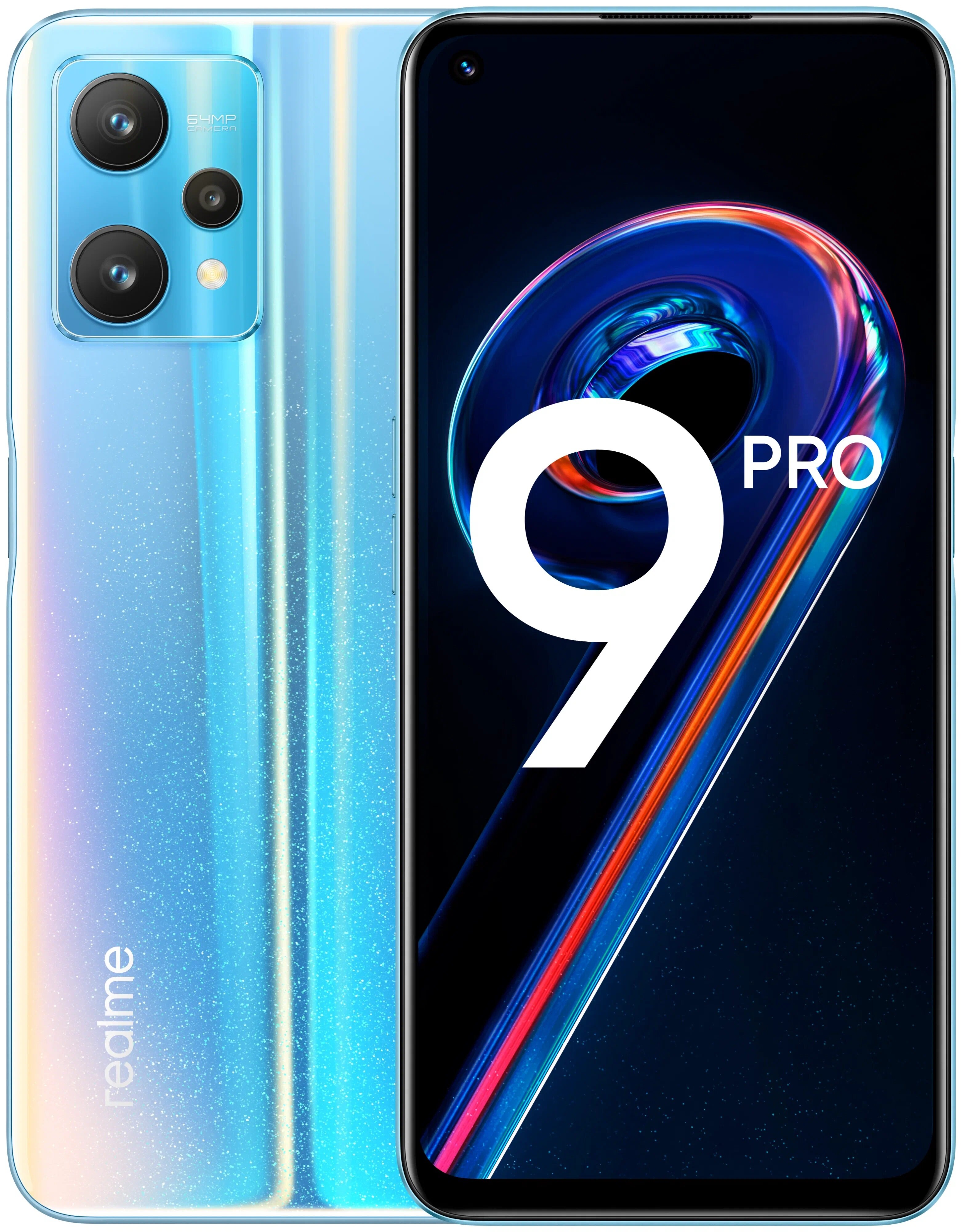 Смартфон realme 9 Pro 8/128 ГБ синий