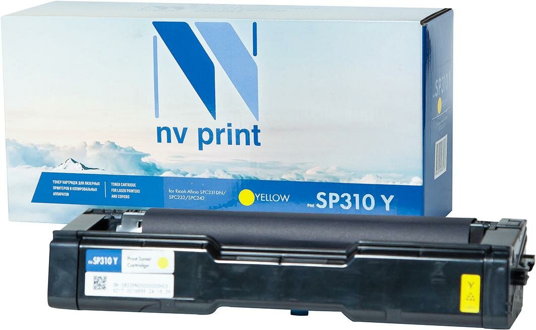 Картридж NV-Print SP310Y 2500стр Желтый