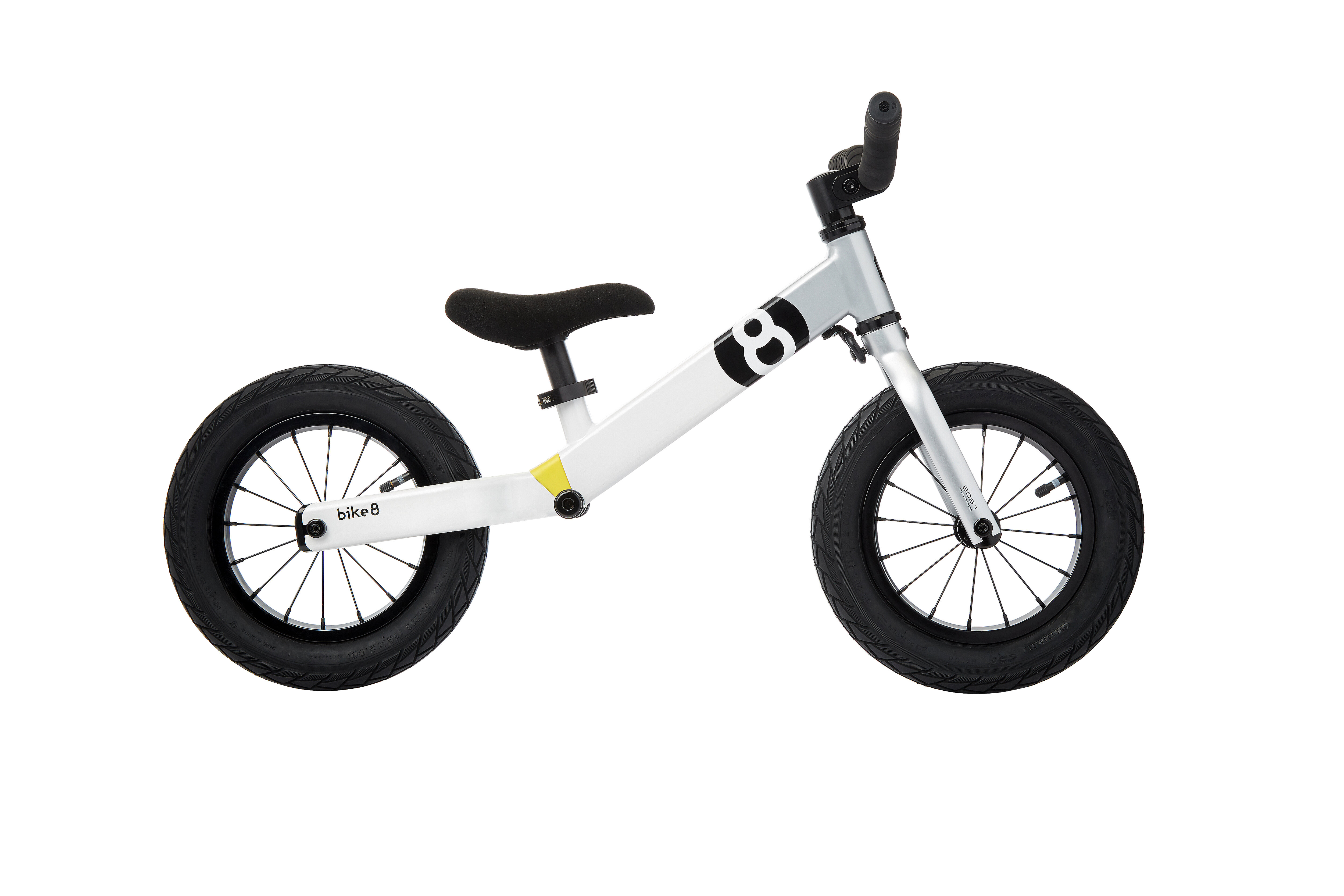 Bike8 - Suspension - Pro (White-Silver)